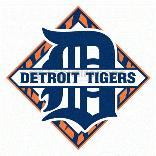 Detroit Tigers T-shirts Iron On Transfers N1577 - Click Image to Close